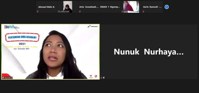 Lewat UMK Academy 2021, Pertamina Dukung Usaha Kecil Onboarding