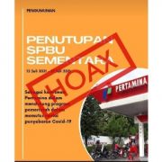 Pertamina: Penutupan SPBU Selama PPKM Darurat Itu Hoax!