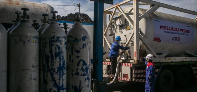 Lima Rumah Sakit di Yogyakarta Terima Bantuan 13,1 Ton Oksigen dari Pertamina