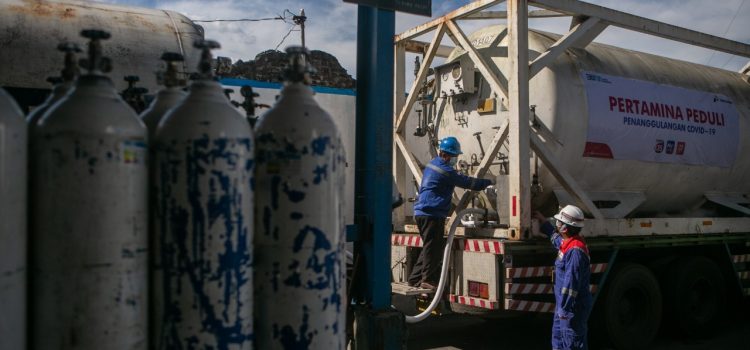 Lima Rumah Sakit di Yogyakarta Terima Bantuan 13,1 Ton Oksigen dari Pertamina