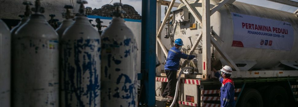 Lima Rumah Sakit di Yogyakarta Terima Bantuan 13,1 Ton Oksigen dari Pertamina
