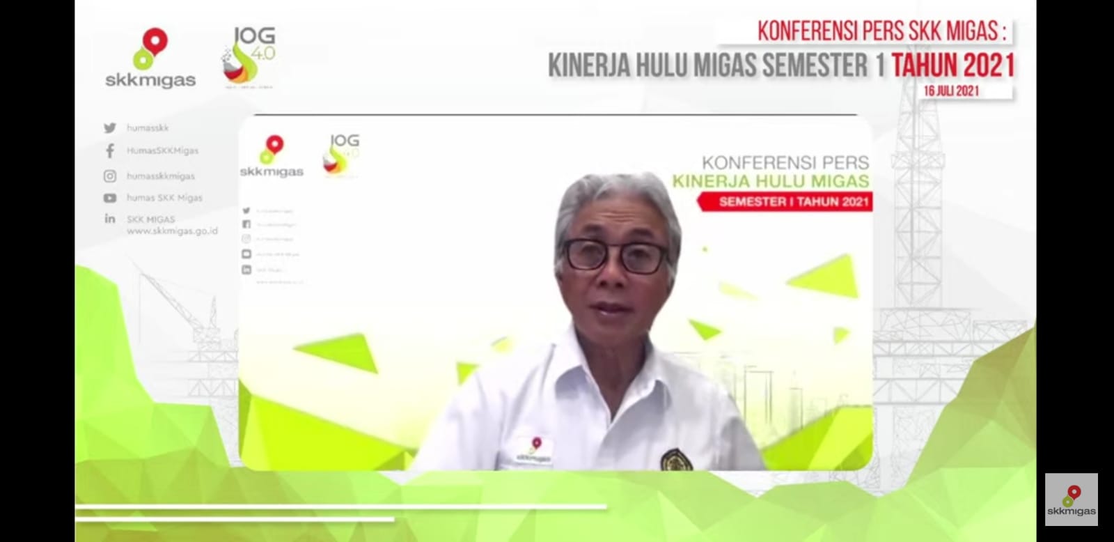 Kepala SKK MIgas Dwi Soetjipto