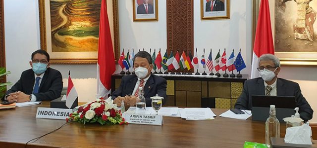 Menteri Tasrif Sampaikan Kebijakan Energi Non Fosil di Pertemuan G20