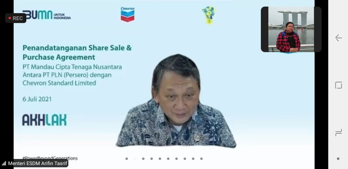 arifin tasrif berharap produksi blok rokan terjaga