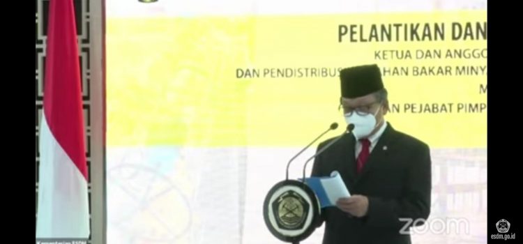 Ketua Dan Anggota Komite BPH Migas 2021-2025 Resmi Dilantik