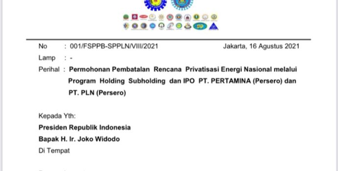 FSPPB SP PLN : Restrukturisasi BUMN Bentuk Lain Privatisasi