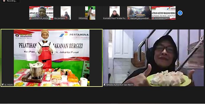 Wujudkan Komitmen ESG, PTK Beri Pelatihan Asupan Makanan Bergizi