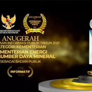 Kementerian ESDM Sabet Anugerah Keterbukaan Informasi Publik