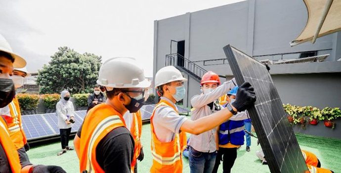 30 Mahasiswa Ikut Pelatihan Instalasi PLTS dari Kementerian ESDM