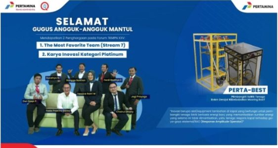 Lewat Invensi PERTA–BEST, PTK Sabet Penghargaan Forum Inovasi Nasional