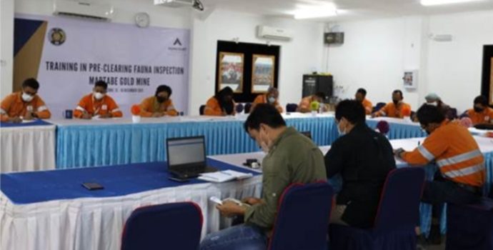 Identifikasi Keberadaan Fauna Target, PTAR Gelar Pelatihan Inspeksi Fauna