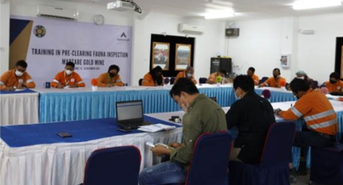 Identifikasi Keberadaan Fauna Target, PTAR Gelar Pelatihan Inspeksi Fauna