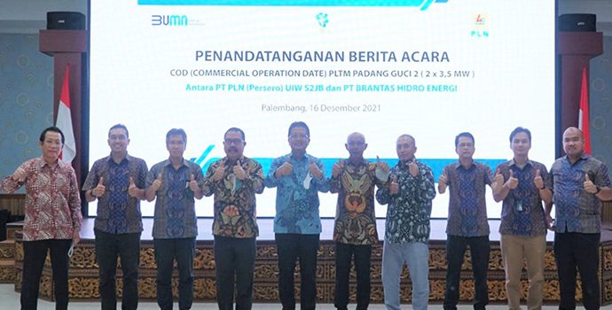Dukung Pengembangan EBT, BREN Lakukan COD PLTM Padang Guci-2