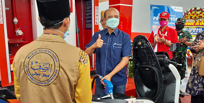 Pertashop 3P.17602 Beroperasi, Warga Babelan Bekasi Makin Mudah Akses BBM Berkualitas