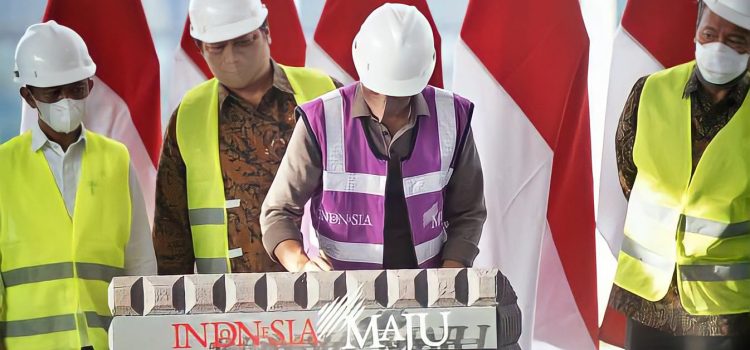 Resmikan Pabrik Smelter, Presiden Jokowi Apresiasi PT. Gunbuster Nickel Industry