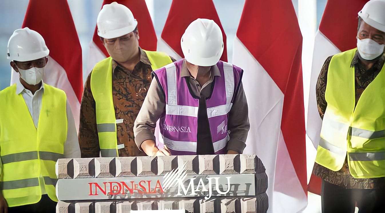 presiden jokowi apresiasi pt. gunbuster nickel industry