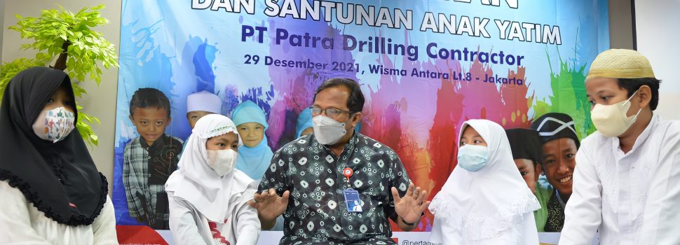 Peduli Kasih, Pertamina PDC Santuni Anak Yatim