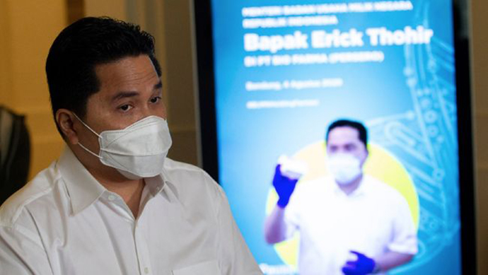 Bahas LNG, Menteri Erick Minta Pertamina dan PLN Duduk Bersama