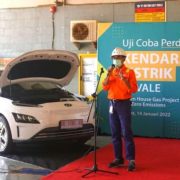 Vale Gelar Uji Coba Mobil Listrik