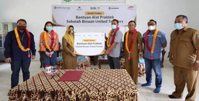 PTAR Donasikan Alat Peraga Simulator Senilai Rp 1,45 M untuk SMKN 2 Batangtoru