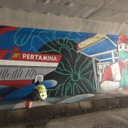 Pertamina dan Gardu House Kolaborasi Hadirkan Mandalika Art Tunnel Penuh Energi