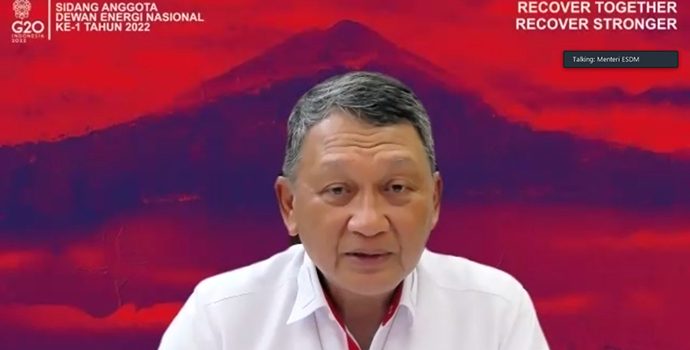 Menteri ESDM Pimpin Sidang Anggota DEN ke-1 Tahun 2022