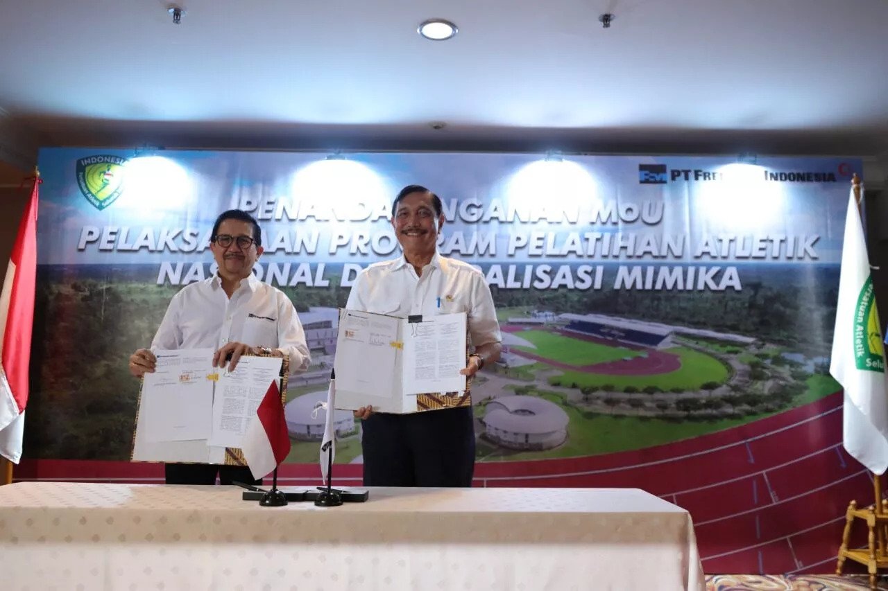 Freeport Indonesia MOU Program Atletik