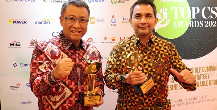 Geo Dipa Raih Penghargaan Tertinggi Bidang CSR dari Majalah Top Business