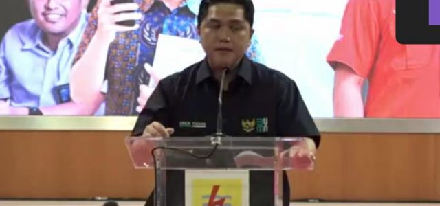 Erick Thohir Sebut PLN Jadi Penentu Arah Pertumbuhan Ekonomi Indonesia
