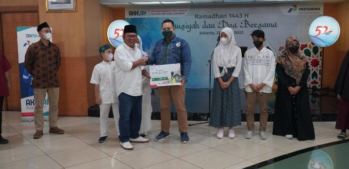 Semangat Energi untuk Istiqomah, PTK Gelar Safari Ramadhan dan Santuni Anak Yatim
