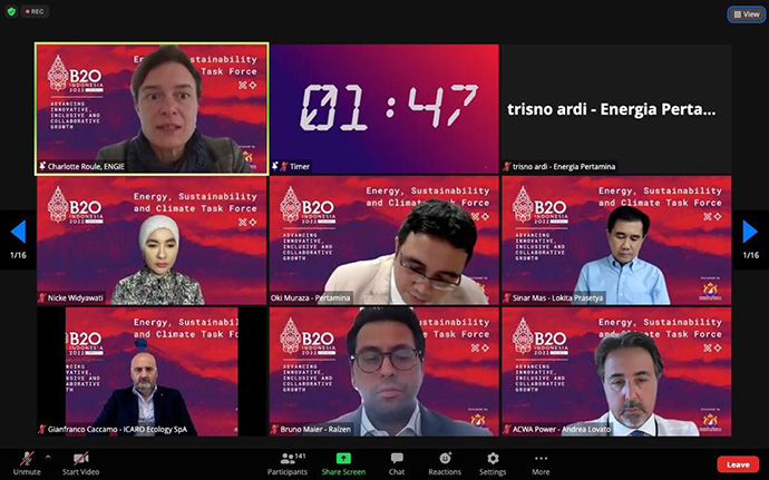 Task Force Energy, Sustainability & Climate B20 Terus Bergerak Merancang Kebijakan yang Konstruktif