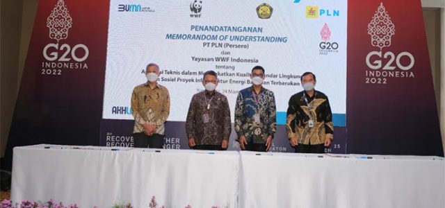 Wujudkan Komitmen Dorong Transisi Energi, PLN Gandeng WWF