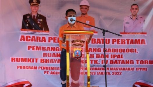 Komitmen Tingkatkan Kualitas Kesehatan di Tapsel, PTAR Dukung Pembangunan RS Bhayangkara