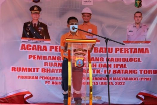 Komitmen Tingkatkan Kualitas Kesehatan di Tapsel, PTAR Dukung Pembangunan RS Bhayangkara