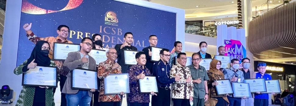 Dukung UMKM, PT Pertamina Lubricants Raih Penghargaan ICSB Presidential Award 2022