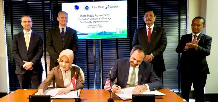 Gandeng ExxonMobil, Pertamina Kaji Penerapan Teknologi CCUS di Tiga Wilayah Lapangan Migas