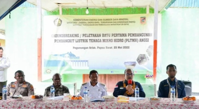 Implementasi Program Dedieselisasi PLTD, Pemerintah Bangun PLTMH di Pegunungan Arfak