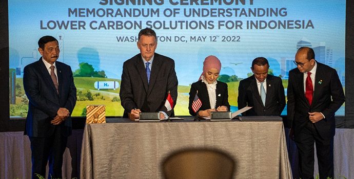 Chevron dan Pertamina Umumkan Kerjasama dalam Bisnis Rendah Karbon