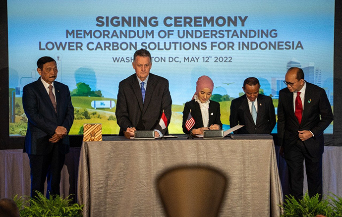 Chevron dan Pertamina Umumkan Kerjasama dalam Bisnis Rendah Karbon