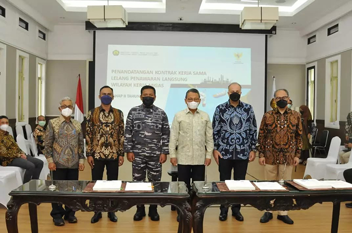 Kontrak Bagi Hasil 3 WK Diteken