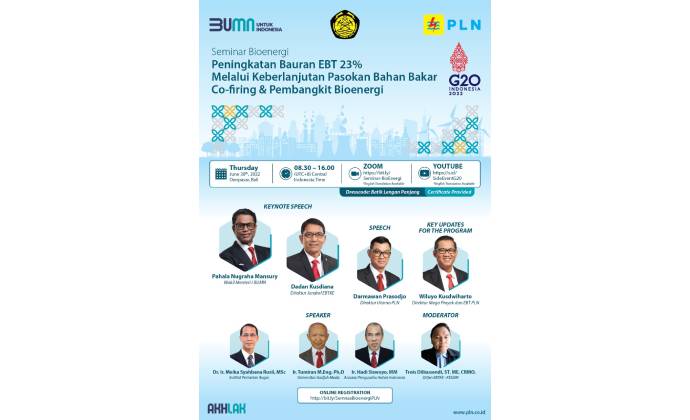 Kurangi Emisi Global, PLN Masifkan Penggunaan Sumber Energi Bersih
