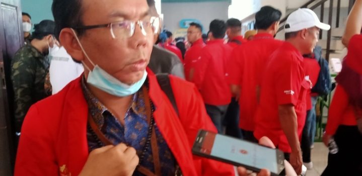 Sidang Penetapan Kelanjutan Perundingan PKB di PN Jaksel Dikawal Puluhan Anggota SP PLN