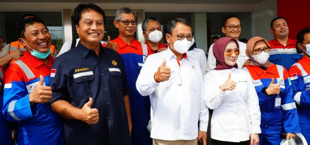 Kunjungi Proyek Gas JTB, Menteri ESDM Semangati Tim Menuju Fase Produksi