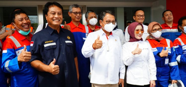 Kunjungi Proyek Gas JTB, Menteri ESDM Semangati Tim Menuju Fase Produksi
