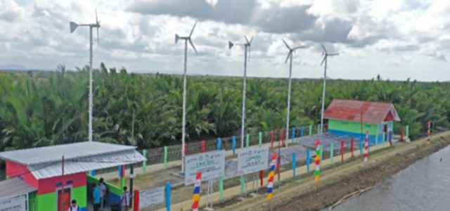 Desa Energi Berdikari Cilacap, Hadirkan Green Energy Bertenaga Surya dan Angin