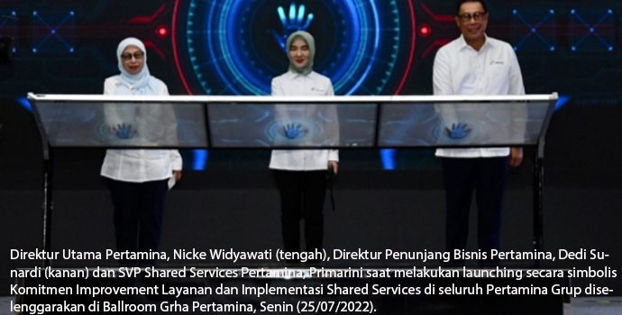 Setelah Shared Services, Pertamina Jadikan Digitalisasi Backbone Perusahaan