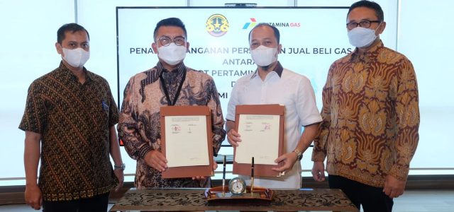 Pertagas Teken PJBG Dengan Bumi Siak Pusako