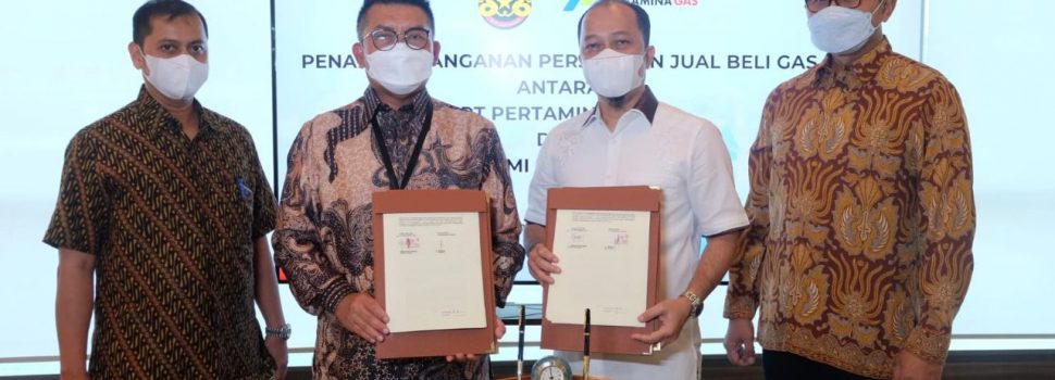 Pertagas Teken PJBG Dengan Bumi Siak Pusako