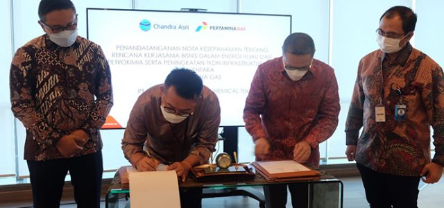 Pertagas Jalin Kerjasama Dengan Chandra Asri Terkait Optimalisasi Pemanfaatan Gas Bumi
