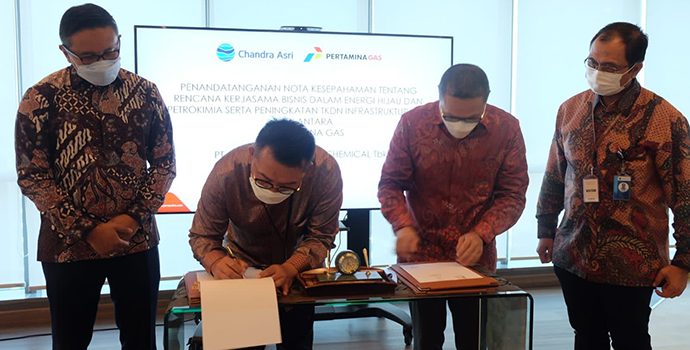 Pertagas Jalin Kerjasama Dengan Chandra Asri Terkait Optimalisasi Pemanfaatan Gas Bumi